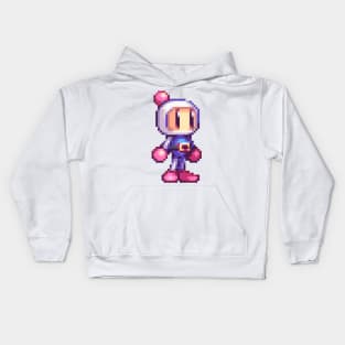 Bomberman Custom Sprite Kids Hoodie